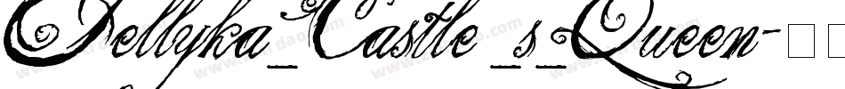 Jellyka_Castle _s_Queen字体转换